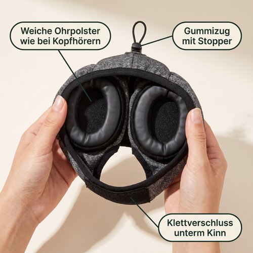 Pfotenruhe Gehörschutz für Hunde – Silvester-Set