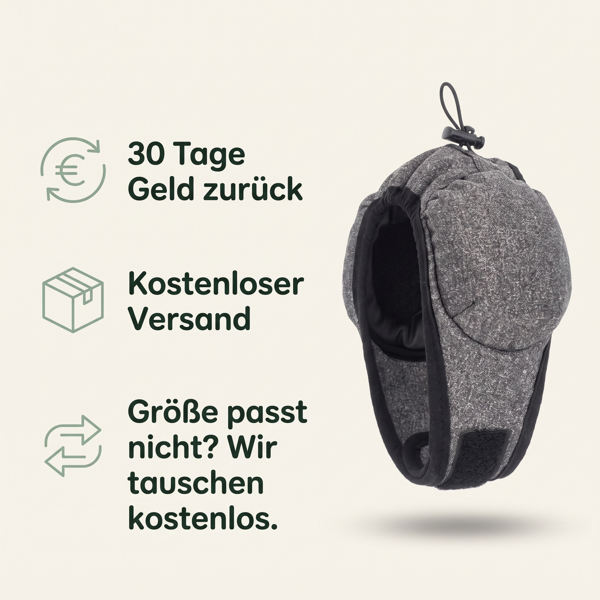 Pfotenruhe Gehörschutz für Hunde – Silvester-Set
